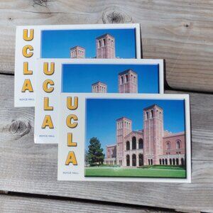 UCLA Royce Hall Post Card Lot of 3